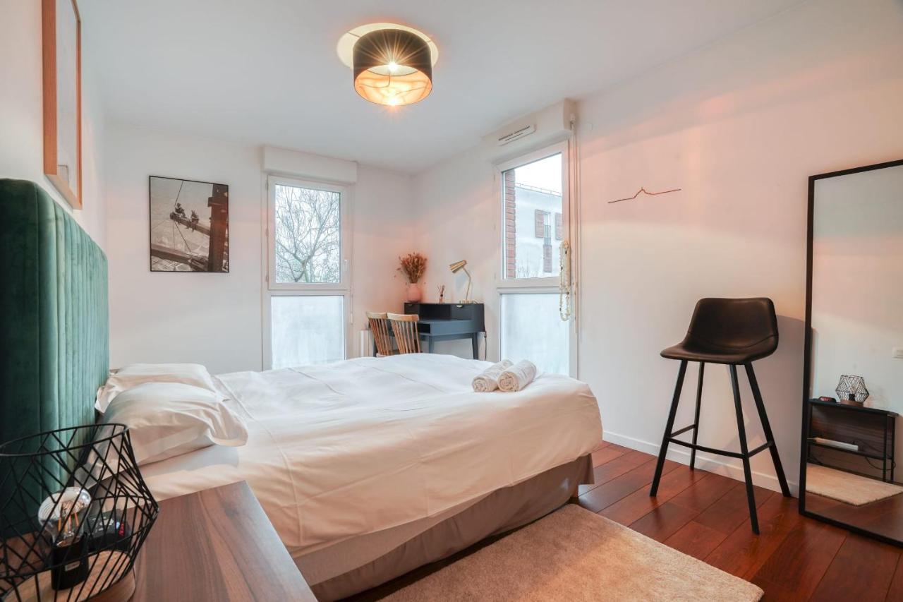 Magnifique Appart Stade De France Gare Terasse Paris 6 Pers Apartment แซงต์-เดอนี ภายนอก รูปภาพ